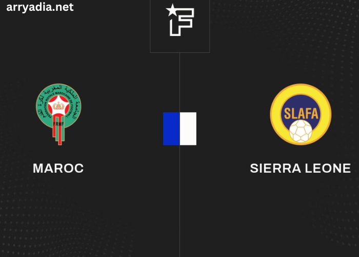 Match Maroc Sierra Leone